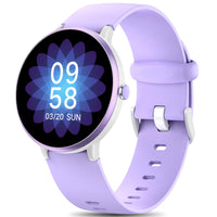 1 x RAW Customer Returns DIGEEHOT Children s Smartwatch, Fitness Bracelet Tracker Children, IP68 Waterproof Activity Tracker, 19 Sports Modes, Pedometer, Heart Rate Monitor, Gifts for Children and Teenagers Purple  - RRP €31.68