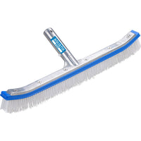 1 x RAW Customer Returns Pool Brush Head Premium 18 Aluminum Pool Cleaning Brush by Aquatix Pro with EZ Clips, These Heavy Duty Brushes Clean Walls, Tiles and Floors Effortlessly - RRP €17.09