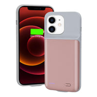 1 x RAW Customer Returns HUOBAO Battery Case for iPhone 12Mini, 5000mAh Additional Battery Charging Case Battery Case Cell Phone Case, Battery Case Power Bank Case for iPhone 12Mini, Ultra Thin and Portable Battery Case 5.4 inch  - RRP €25.99