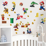 15 x Brand New Amiiba Super Mario DIY Wall Stickers, Wall Decals, Kids Room, Living Room, Wall Decoration Super Mary  - RRP €168.0