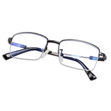 1 x RAW Customer Returns Progressive Multifocal Reading Glasses Blue Light Filter Glasses Computer Glasses for Women Men Anti Fatigue Multi Focus Intelligent Zoom Near and Far Titanium Alloy Magnifying Presbyopia Reader - RRP €23.09