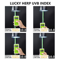 1 x RAW Customer Returns LUCKY HERP UVB lamp terrarium 23W, reptile lamp UVA UVB 150, compact E27 lamp UVB 10.0, suitable for turtles, chickens, dogs, bearded dragons and other amphibians and reptiles - RRP €18.14