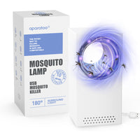 1 x RAW Customer Returns Electric insect killer, bubbacare electric mosquito lamp with UV light, USB lamp, mosquito trap bug zapper attracts flying insects for indoor and outdoor use - RRP €26.4