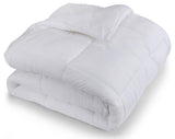 1 x RAW Customer Returns Utopia Bedding summer blanket 240 x 260 cm, all-year-round duvet, light duvet with polyester filling, microfiber sleeping blanket white  - RRP €29.99