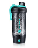 2 x RAW Customer Returns VOLTRX Shaker Bottle, Gallium USB C Rechargeable Electric Protein Shake Mixer, Shaker Cup for Protein Shakes and Meal Replacement Shakes, BPA Free, Made with Tritan, 680ml - RRP €60.48