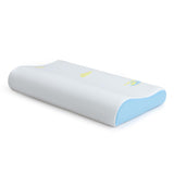 4 x RAW Customer Returns CQQC Memory Foam Pillow Cushion Double-Sided Cooling Cozy Washable Cover for All Seasons Ventilated Breathable Foam Pillow for Sleeping with 1 Pack Standard - RRP €96.76