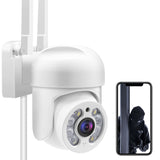 1 x RAW Customer Returns Outdoor Surveillance Camera 3MP, 4X Digital Zoom WiFi IP Camera Outdoor PTZ Camera, Security Camera with Motion Sensor, 40m Night Vision, 2-Way Audio, IP66 Waterproof, Tuya App MAX. 128GB SD Card  - RRP €46.27