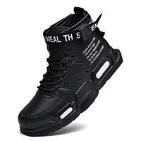 1 x RAW Customer Returns XIDISO Unisex Adult Freestyle High Sneakers Men s Fashion Sneakers Casual Shoes Sports Shoes, 46 EU, Black 1 - RRP €48.4