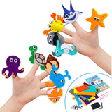 20 x Brand New Vanmor Marine Animals Finger Puppets-10, Sewing Kit DIY Art Fun Learning Toys, Storytelling Props for Kids, Toddlers Christmas Easter Party Supplies - RRP €384.0