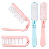 13 x Brand New FRIUSATE 2 pieces foldable travel hair brush, hair brush, small compact pockets, hair combs, portable foldable bristle hair comb, detangling brush for girls, boys, women, men, children - RRP €265.2