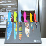 1 x RAW Customer Returns Chef s Vision Kitchen Knife Sets Masterpiece  - RRP €59.95