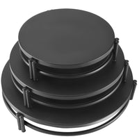 1 x RAW Customer Returns Ksrnsne Pack of 3 cake stands, muffin stands, cake stands, cupcake stands, cake plates for decorating for birthday parties, coffee tables, weddings - RRP €27.72