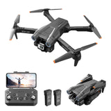 1 x RAW Customer Returns I3 PRO drone with camera HD 1080P, FPV WiFi live transmission drone for children beginners, altitude hold, one key landing, optical flow hover, headless mode, 3D flips, obstacle avoidance, 2 batteries - RRP €62.87