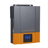 1 x RAW Customer Returns PowMr 2400W Solar Hybrid Inverter 24V DC to 220V 230V AC with 80A MPPT Solar Charge Controller Max. PV input 450V, work with 24V lead-acid and lithium batteries - RRP €332.75