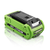 1 x RAW Customer Returns XNJTG 2.5Ah 40V Battery Replacement for Greenworks 40V Battery G40B Series Compatible with Greenworks 40V Power Tools Greenworks GMAX Systems - RRP €57.99