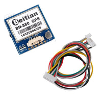 1 x RAW Customer Returns Geekstory BN-880 GPS Module U8 with Flash HMC5883 Compass GPS Active Antenna Support GPS Glonass Beidou Car Navigation for Arduino Raspberry Pi Aircraft Pixhawk APM Flight Controller - RRP €40.33