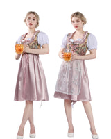 1 x RAW Customer Returns FCCAM Dirndl ladies traditional dress ladies dirndl for ladies includes dirndl blouse ladies traditional dress apron dirndl complete set cheap, dirndl ladies pink XXL - RRP €45.36