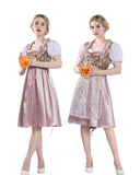 1 x RAW Customer Returns FCCAM Dirndl women s traditional dress women s dirndl for women includes dirndl blouse women s traditional dress apron dirndl complete set cheap, dirndl women pink XL - RRP €47.38