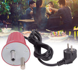 1 x RAW Customer Returns GAESHOW Grill Motor FD801B ABS Barbecue Rotator Motor Grill Electric Machine Outdoor BBQ Tool Accessories Grill Rotator Motor Grill Barbecue Equipment EU Plug 250V BBQ Motor Barbecue Grill Motor Red  - RRP €25.19