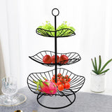 1 x RAW Customer Returns tier metal fruit basket, vegetable cake stand, fruit bowl for fruit, cake, sweets - RRP €22.68