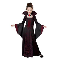 1 x RAW Customer Returns EMLOHSOL Halloween Girls Victorian Vampire Queen Costume,Gothic Princess Costumes Halloween Medieval Lord Vampire Costume Carnival Theme Parties,Cosplay 100-110 cm  - RRP €20.4