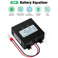 1 x RAW Customer Returns Jadeshay Battery Equalizer, 24V Battery Equalizer 2 x 12V Solar System Battery Balancer for Lead Acid Lithium Batteries - RRP €28.39