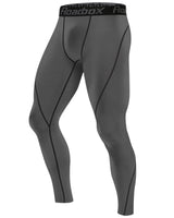 7 x RAW Customer Returns Roadbox Men s Compression Pants - for Sports, Training, Fitness, Gym, Running, Cycling, Yoga, Hiking, Basketball, Gray, S - RRP €105.84