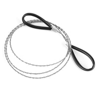 1 x Brand New Emergency Wire Saw, Emergency Steel Wire Emergency Travel Outdoor Camping Survival Tool for Cutting Wood Bone Rubber Plastic - RRP €24.0