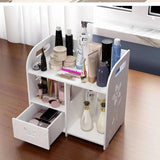 1 x RAW Customer Returns LEcylankEr Makeup Organizer Makeup Organizer with Drawers, Makeup Organizer for Dresser, Bedroom, Bathroom 30 x 26 x 16 cm  - RRP €18.99