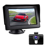 1 x RAW Customer Returns Car Rear View Cameras, Reversing Camera with 4.3 LCD Screen Car Reversing Camera IP68 Waterproof Night Vision Parking Assistance System - RRP €40.63