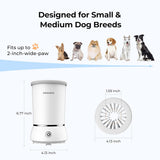 1 x RAW Customer Returns DOGNESS Automatic Paw Cleaner for Dogs, Electric Dog Paw Cleaner, USB Rechargeable 360 All-Round Dog Paw Cleaner, Dog Paw Washer for Massage - RRP €39.31