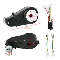 1 x RAW Customer Returns 1PC 12V RS550 Electric Motor Gearbox -Kids Car Toy Spare Parts 30000RPM  - RRP €37.34