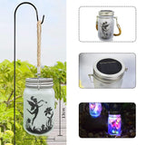 1 x RAW Customer Returns Pack of 2 hanging solar lantern lights for outdoors, solar lantern outdoor hanging, waterproof garden light for outdoors, solar lanterns for outdoors, LED solar garden light waterproof hanging B - RRP €19.4