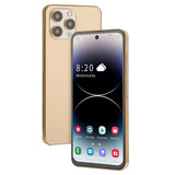 1 x RAW Customer Returns Dpofirs I14 ProMax Unlocked Smartphones 4G, 6.7 inch HD Mobile Phone for Android 12, 4GB 128GB Storage Mobile Phone, 8MP 16MP Camera, Mobile Phone Face Unlock, 4000mAh Battery Gold  - RRP €120.92