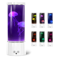 1 x RAW Customer Returns FBSPORT Jellyfish Lamp Lavalamp 17 Color Changing Remote Control Jellyfish Lamp Night Light Mood Lamp Decoration for Children Adults Home Office Gift USB Battery Operated - RRP €37.99