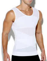 1 x RAW Customer Returns Casey Kevin Shapewear Undershirt Men, Tummy Control Undershirt Men, Compression Underwear Tank Top Men, Compression Shirt Men Body Shaper - RRP €32.99