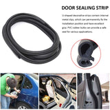 1 x RAW Customer Returns Car door seal, 6M universal sealing profile rubber seal trunk seal for cars, boats, RVs, trucks and home applications, car weather protection - RRP €38.26