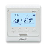 1 x RAW Customer Returns EZAIoT Smart Thermostat for Gas Boilers Room Temperature Control 220V 3A , WiFi Thermostat, Programmable, TUYA Smart Life, Voice Control Alexa and Google Assistant - RRP €38.39