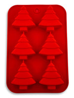 4 x Brand New Pritogo Christmas tree silicone mold, Christmas, baking mold, Advent, snow, star, Christ child, BPA-free - RRP €40.28