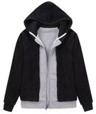 3 x Brand New SwissWell Women s Hoodie Zipper Warm Fleece Jacket Basic Causal Hooded Jacket Hooded Sweatshirt Pullover Jacket for Women - RRP €72.0