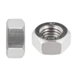 1 x RAW Customer Returns Hexagonal nuts M12 standard version DIN 934 ISO 4032 stainless steel nuts screw nuts A2 V2A rustproof M12 20 pieces - RRP €10.07