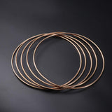 1 x Brand New Milisten Dreamcatcher Rings 30cm Metal Ring 7cm Diameter 10 Iron Ring Metal Flower Hoop Ring DIY Round Ring for DIY Craft Wreath Accessories Golden 80Mm Metal Ring 25mm - RRP €14.16