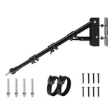 1 x RAW Customer Returns Selens Triangle Wall Mount Boom Arm 47-100 cm, Triangle Boom Arm 180 Flexible Rotation Camera Wall Mount Boom for Photography Photo Studio Ring Light Softbox Umbrella Monolight Flash Light - RRP €54.99