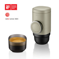 1 x RAW Customer Returns WACACO Minipresso NS2, Mini Espresso Coffee Maker Compatible with Original Nespresso Capsules, Manual Operation, 18 Bars, Portable Coffee Machine for Travel, Camping - RRP €64.9