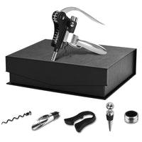 1 x Brand New FAEFTY Wine Bottle Opener with Gift Box, Corkscrew Set, Wine Accessories Set, 6 Pack - RRP €29.23