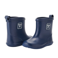 1 x RAW Customer Returns Weishuo Wellies Kids Waterproof Boots Rain Shoes for Toddlers Boys Girls 1-8 Years, Manufacturer Size 17, EU Size 26, Dark Blue - RRP €22.99