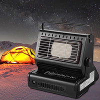 1 x RAW Customer Returns Yinleader Gas Heater Ceramic Outdoor Tent RV Camping Ceramic Burner black  - RRP €38.99