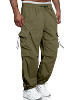 1 x RAW Customer Returns Meilicloth Men s Cargo Pants Baggy Cargo Pants Men Cotton Outdoor Pants Casual Pants Loose Sweatpants Sports Pants Long Loose Fit Pickle Green 38 - RRP €34.99