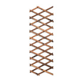 1 x RAW Customer Returns Wooden Trellis Frame Decoration Outdoor Garden Plant Climbing Extendable Fence Wooden Trellis 150 x 37 cm, 0.7 cm thick - RRP €18.04