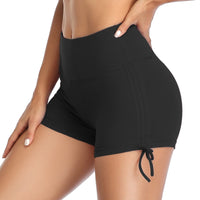 1 x RAW Customer Returns VUTRU Women s Swimming Shorts Short High Waist Swimming Trunks Quick Drying Swimming Pants Yoga Pants Yoga Leggings Black L - RRP €23.18